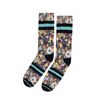 XPOOOS Socken mit Raketen-Print
