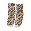 XPOOOS Socken mit Blumenmuster