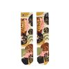 XPOOOS rosa Socken Paloma
